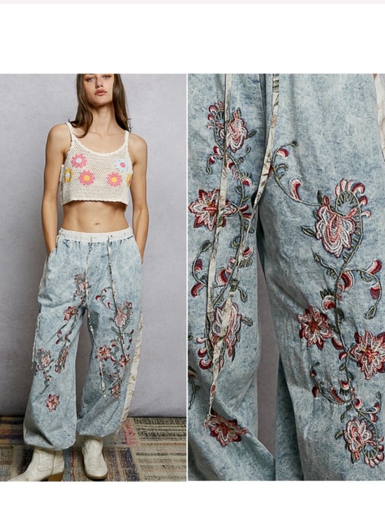 POL Pants - POL acid wash pants